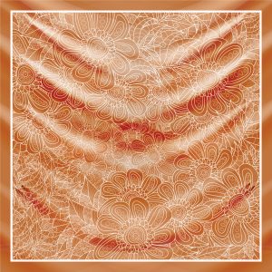 khăn bandana lụa silk họa tiết hoa - Mã 79 28