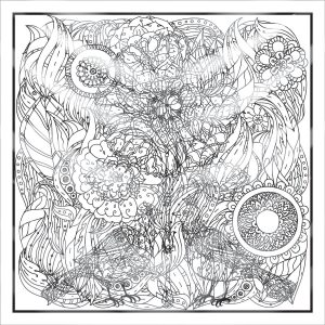 khăn bandana lụa silk họa tiết hoa - Mã 86 30