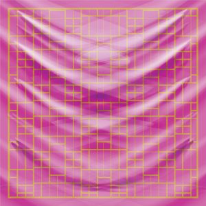 khăn bandana lụa silk họa tiết Luxury - Mã 14 32