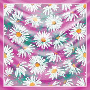 khăn bandana lụa silk họa tiết hoa - Mã 72 33 khăn bandana lụa silk họa tiết hoa - Mã 72 32