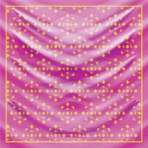 khăn bandana lụa silk họa tiết Luxury - Mã 17 32