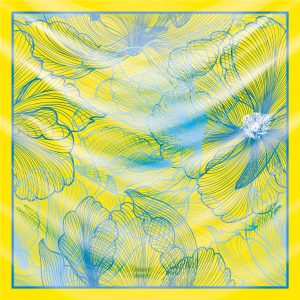 khăn bandana lụa silk họa tiết hoa - Mã 77 35 khăn bandana lụa silk họa tiết hoa - Mã 77 34