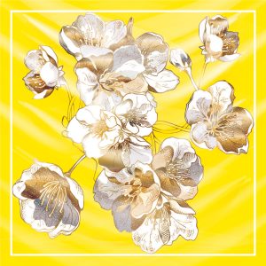 khăn bandana lụa silk họa tiết hoa - Mã 89 35 khăn bandana lụa silk họa tiết hoa - Mã 89 34