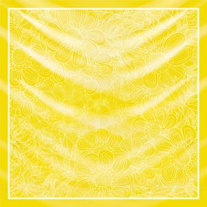 khăn bandana lụa silk họa tiết hoa - Mã 79 36