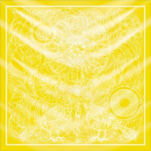 khăn bandana lụa silk họa tiết hoa - Mã 86 36