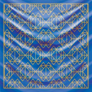 khăn bandana lụa silk họa tiết Luxury - Mã 16 38