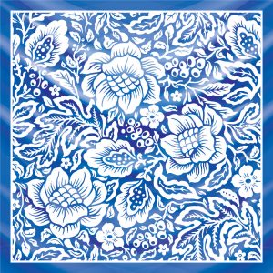 khăn bandana lụa silk họa tiết hoa - Mã 92 39 khăn bandana lụa silk họa tiết hoa - Mã 92 38