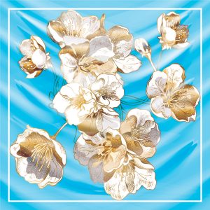 khăn bandana lụa silk họa tiết hoa - Mã 89 41 khăn bandana lụa silk họa tiết hoa - Mã 89 40