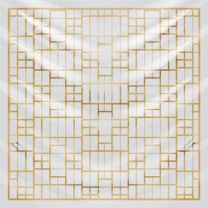 khăn bandana lụa silk họa tiết Luxury - Mã 14 42