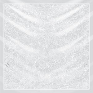 khăn bandana lụa silk họa tiết hoa - Mã 79 42