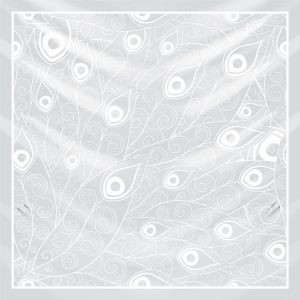 khăn bandana lụa silk họa tiết hoa - Mã 85 42