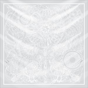 khăn bandana lụa silk họa tiết hoa - Mã 86 42