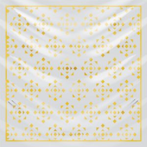 khăn bandana lụa silk họa tiết Luxury - Mã 17 42