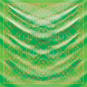 khăn bandana lụa silk họa tiết Luxury - Mã 16 44