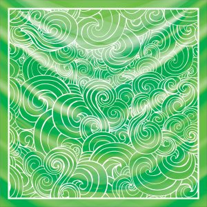 khăn bandana lụa silk họa tiết hoa - Mã 87 44