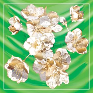 khăn bandana lụa silk họa tiết hoa - Mã 89 45 khăn bandana lụa silk họa tiết hoa - Mã 89 44