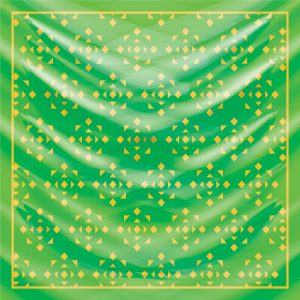 khăn bandana lụa silk họa tiết Luxury - Mã 17 44