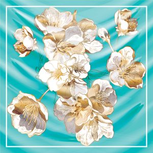 khăn bandana lụa silk họa tiết hoa - Mã 89 47 khăn bandana lụa silk họa tiết hoa - Mã 89 46