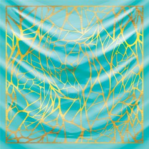 khăn bandana lụa silk họa tiết Luxury - Mã 18 46