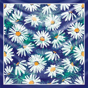 khăn bandana lụa silk họa tiết hoa - Mã 72 49 khăn bandana lụa silk họa tiết hoa - Mã 72 48