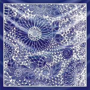 khăn bandana lụa silk họa tiết hoa - Mã 74 49 khăn bandana lụa silk họa tiết hoa - Mã 74 48