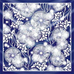 khăn bandana lụa silk họa tiết hoa - Mã 88 49 khăn bandana lụa silk họa tiết hoa - Mã 88 48