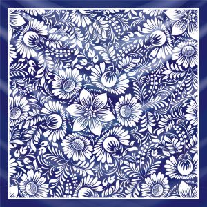 khăn bandana lụa silk họa tiết hoa - Mã 91 49 khăn bandana lụa silk họa tiết hoa - Mã 91 48