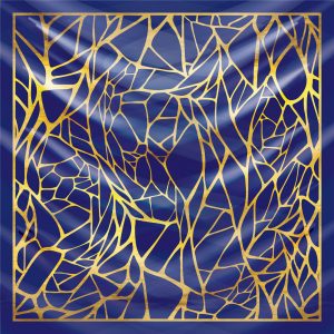 khăn bandana lụa silk họa tiết Luxury - Mã 18 48