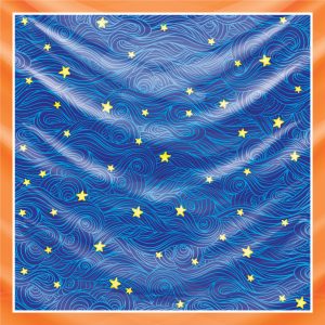 khăn bandana lụa silk họa tiết bầu trời - Mã 26 19 khăn bandana lụa silk họa tiết bầu trời - Mã 26 18