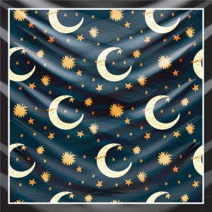 khăn bandana lụa silk họa tiết bầu trời - Mã 02 21 khăn bandana lụa silk họa tiết bầu trời - Mã 02 20