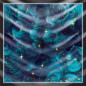 khăn bandana lụa silk họa tiết bầu trời - Mã 09 21 khăn bandana lụa silk họa tiết bầu trời - Mã 09 20