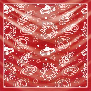 khăn bandana lụa silk họa tiết bầu trời - Mã 17 23 khăn bandana lụa silk họa tiết bầu trời - Mã 17 22