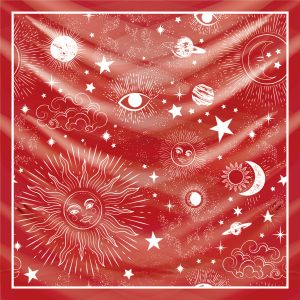khăn bandana lụa silk họa tiết bầu trời - Mã 10 23 khăn bandana lụa silk họa tiết bầu trời - Mã 10 22