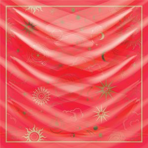 khăn bandana lụa silk họa tiết bầu trời - Mã 12 25 khăn bandana lụa silk họa tiết bầu trời - Mã 12 24