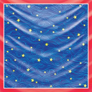 khăn bandana lụa silk họa tiết bầu trời - Mã 26 25 khăn bandana lụa silk họa tiết bầu trời - Mã 26 24
