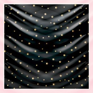 khăn bandana lụa silk họa tiết bầu trời - Mã 24 26