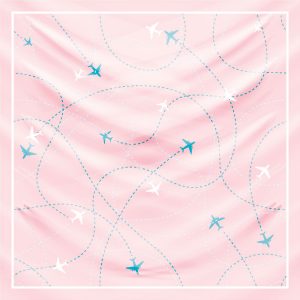 khăn bandana lụa silk họa tiết bầu trời - Mã 08 27 khăn bandana lụa silk họa tiết bầu trời - Mã 08 26