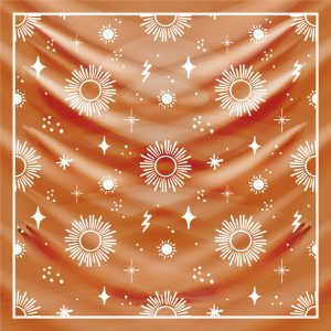 khăn bandana lụa silk họa tiết bầu trời - Mã 16 29 khăn bandana lụa silk họa tiết bầu trời - Mã 16 28