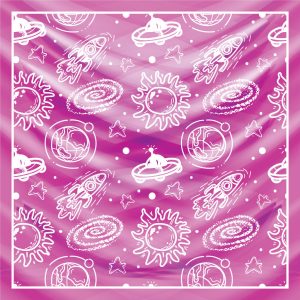 khăn bandana lụa silk họa tiết bầu trời - Mã 17 33 khăn bandana lụa silk họa tiết bầu trời - Mã 17 32
