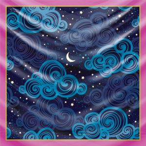 khăn bandana lụa silk họa tiết bầu trời - Mã 22 33 khăn bandana lụa silk họa tiết bầu trời - Mã 22 32