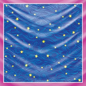 khăn bandana lụa silk họa tiết bầu trời - Mã 26 33 khăn bandana lụa silk họa tiết bầu trời - Mã 26 32
