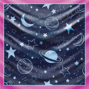 khăn bandana lụa silk họa tiết bầu trời - Mã 01 33 khăn bandana lụa silk họa tiết bầu trời - Mã 01 32