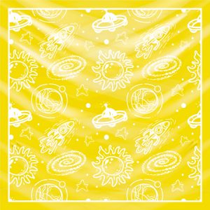 khăn bandana lụa silk họa tiết bầu trời - Mã 17 37 khăn bandana lụa silk họa tiết bầu trời - Mã 17 36
