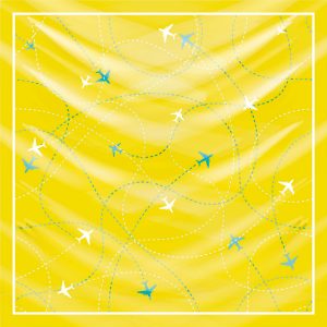 khăn bandana lụa silk họa tiết bầu trời - Mã 08 37 khăn bandana lụa silk họa tiết bầu trời - Mã 08 36