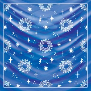 khăn bandana lụa silk họa tiết bầu trời - Mã 16 39 khăn bandana lụa silk họa tiết bầu trời - Mã 16 38