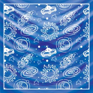 khăn bandana lụa silk họa tiết bầu trời - Mã 17 39 khăn bandana lụa silk họa tiết bầu trời - Mã 17 38