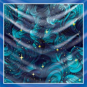 khăn bandana lụa silk họa tiết bầu trời - Mã 09 39 khăn bandana lụa silk họa tiết bầu trời - Mã 09 38