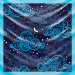 khăn bandana lụa silk họa tiết bầu trời - Mã 22 41 khăn bandana lụa silk họa tiết bầu trời - Mã 22 40