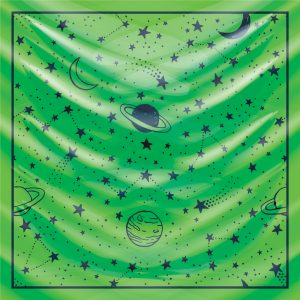 khăn bandana lụa silk họa tiết bầu trời - Mã 06 44