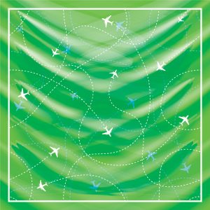 khăn bandana lụa silk họa tiết bầu trời - Mã 08 45 khăn bandana lụa silk họa tiết bầu trời - Mã 08 44